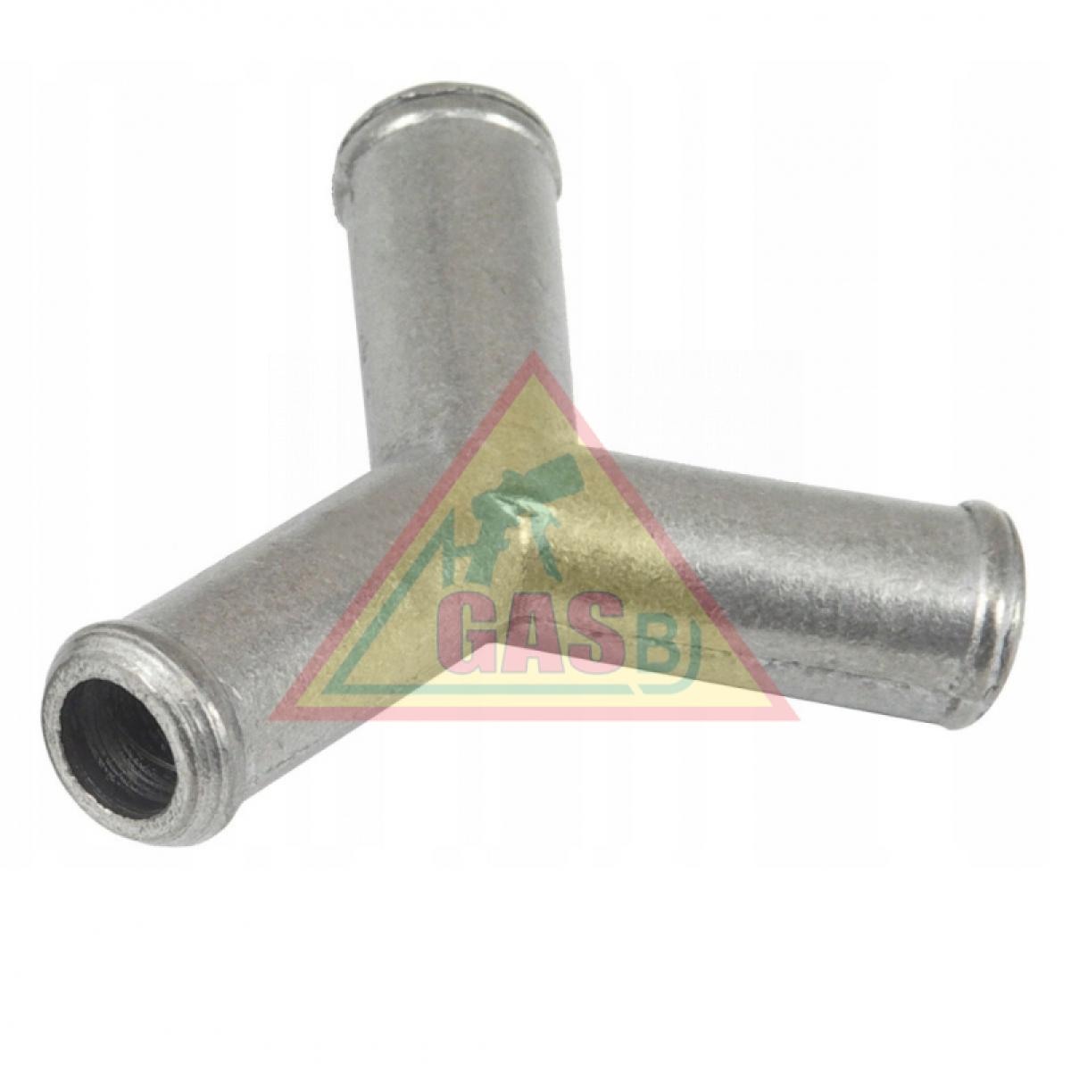 Y-rozdeľovač D12mmxD12mmxD12mm - Aluminium