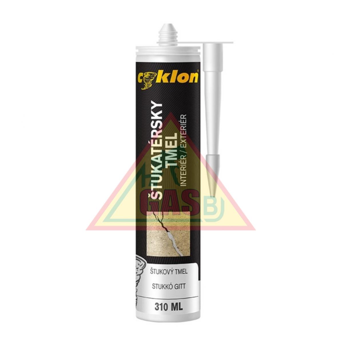 Cyklon Štukatérsky tmel - štruktúrovaný akryl, biela, 310ml