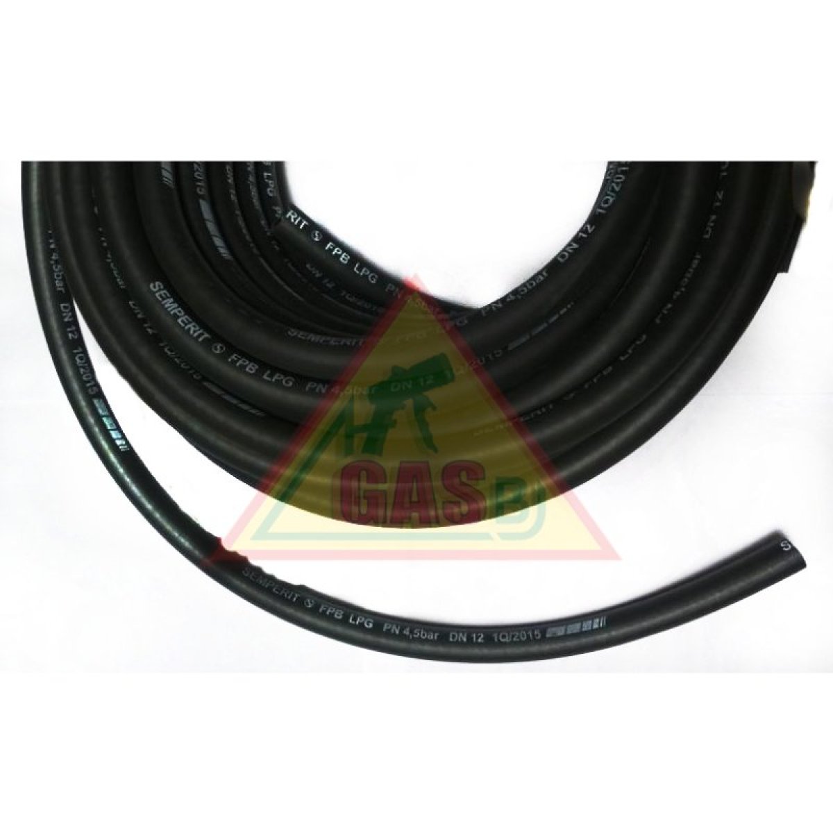 SEMPERIT Hadica gumena D12mm 25m, pre LPG