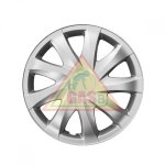 Puklice VOLKSWAGEN 13", DRACO, strieborná, 4ks