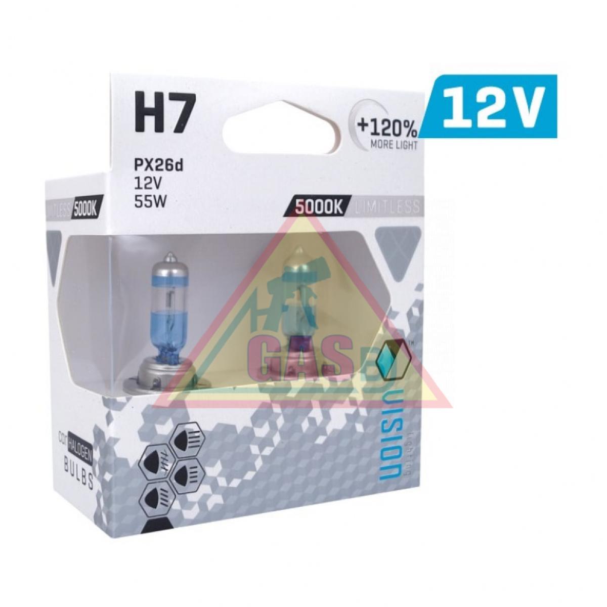 Autožiarovka VISION H4 P43t 12V 60/55W +120% more light