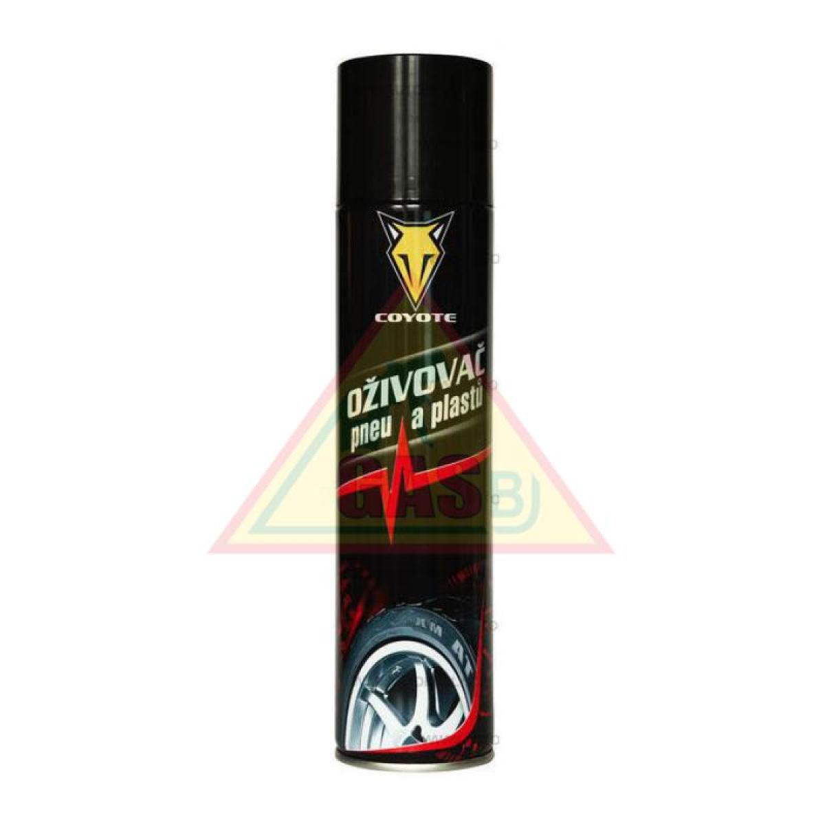 Coyote Oživovač pneu a plastov, 400ml