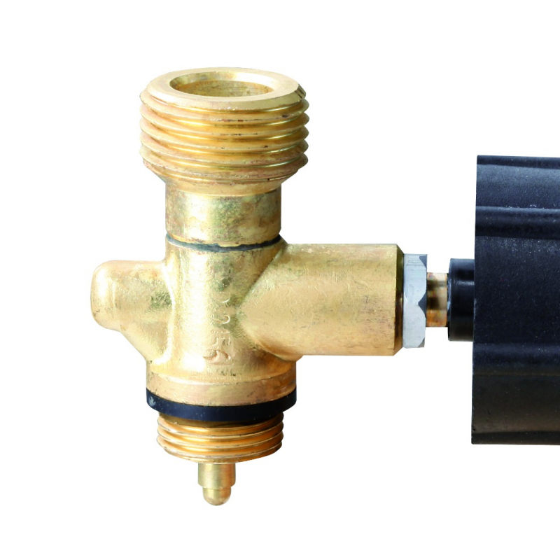 MEVA 2156UV Jednocestný ventil PB W 21,8 - ľavý závit