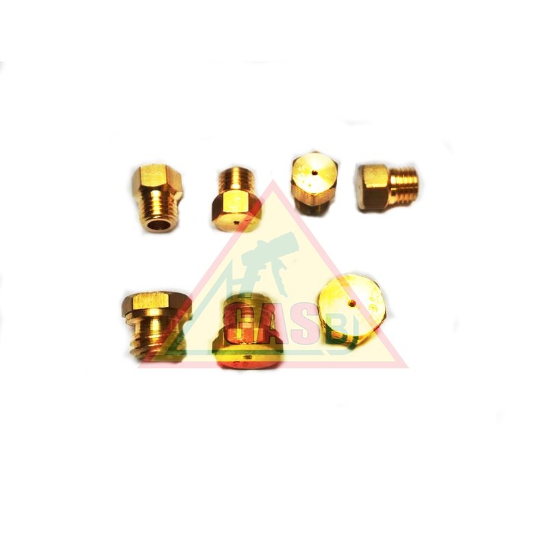 Sada trysiek na sporák závit M6 + trúba M8