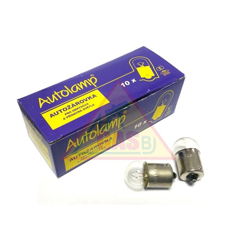 AUTOLAMP Autožiarovka 12V 10W BA15s (R10W) A2045