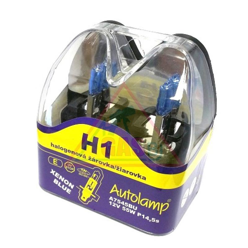 Autolamp Autožiarovka H1 12V 55W P14,5s A7545BU Xenon Blue