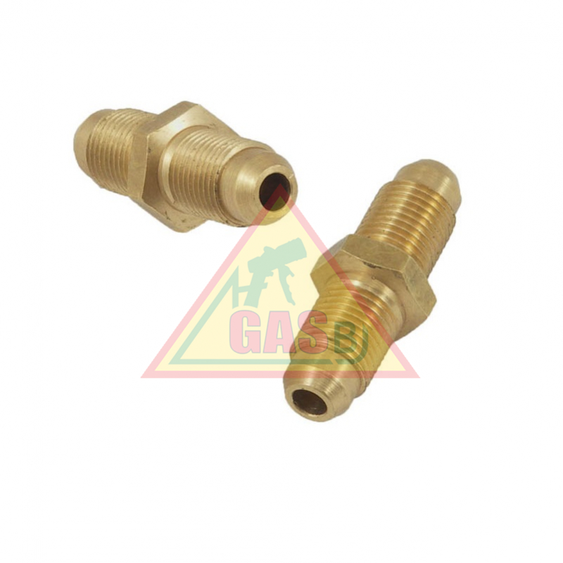 Konektor M10x1/M10x1, L40mm, vidlicový kľúč 13, vnut. d6/6mm