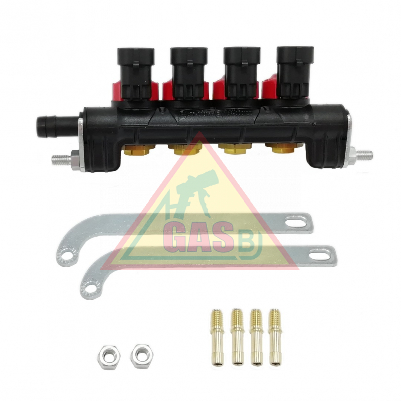 Vstrekovacia lišta 4-valcová Typ 34, VALTEK; 2,5Ohm