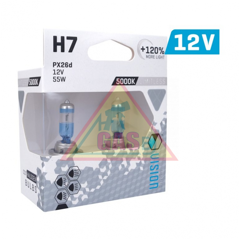Autožiarovka VISION H4 P43t 12V 60/55W +120% more light