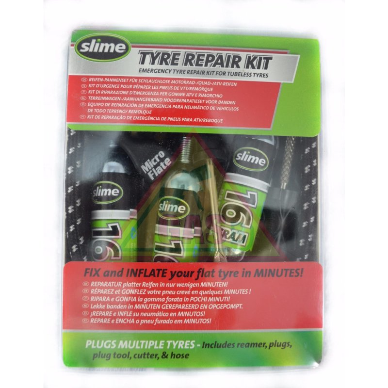 SLIME TYRE REPAIR KIT Opravná sada pre bezdušové pneumatiky