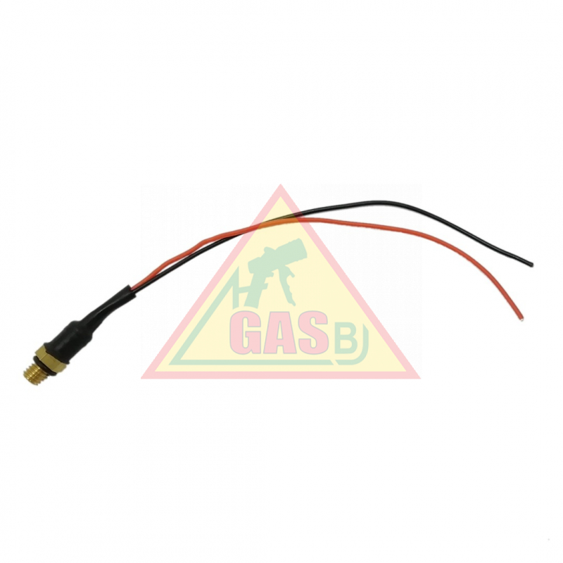 Snímač teploty reduktora DTgas, Typ KTY, čierno-červené vodiče