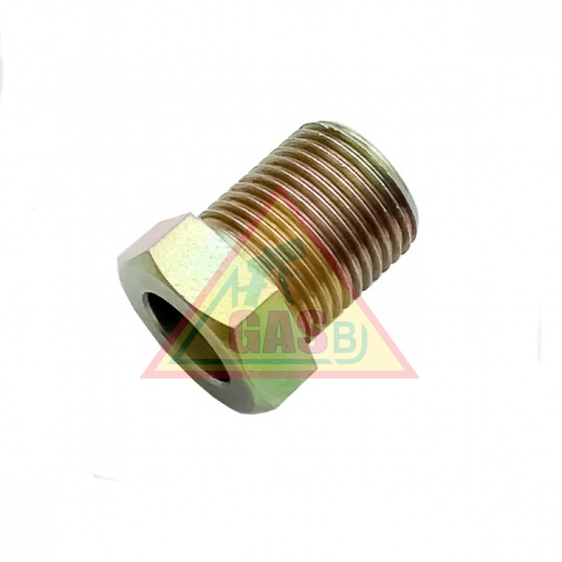 Tesniaca skrutka d8mm/M12x1-L16mm, šesťhran M14 - oceľ